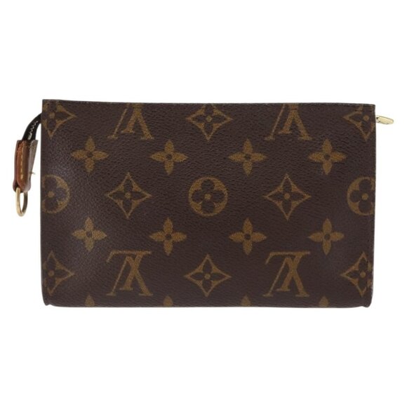 LOUIS VUITTON Monogram Bucket PM Accessory Pouch LV Auth - Picture 1 of 16